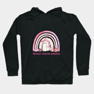 Ghost Breast Cancer Warrior Hoodie